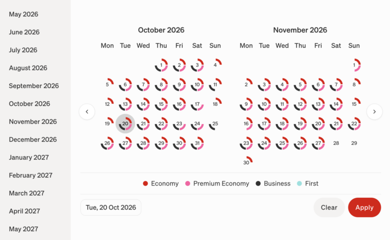 Qantas Flight Reward Finder overview