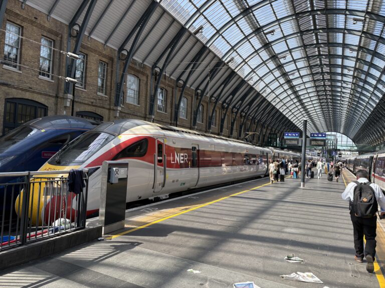 LNER Train at Kings Cross