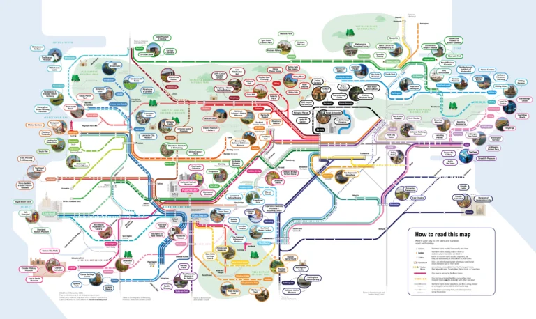 Northern Explorer map