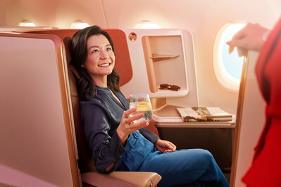 Virgin Atlantic A350 onboard upper class