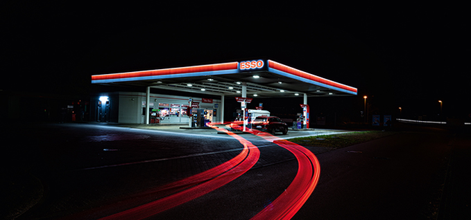 Esso petrol station