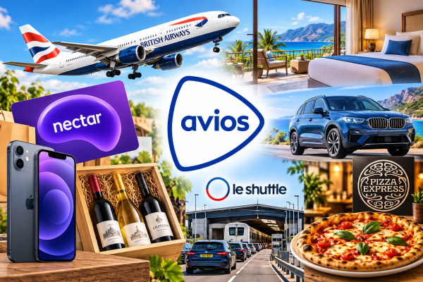Avios Travel Rewards Collage