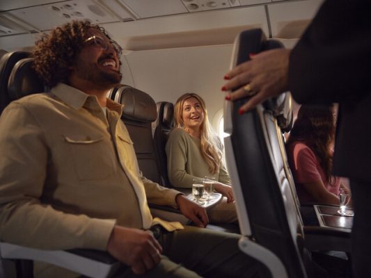 BA Club Europe passengers