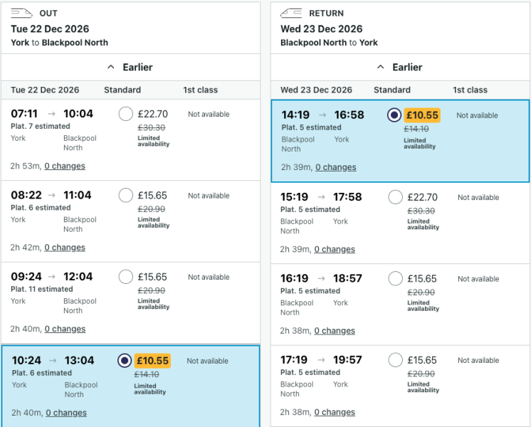 Northern Trains discounts