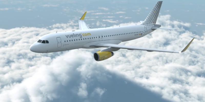 Vueling plane