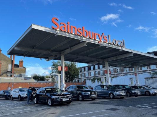 Sainsburys petrol station